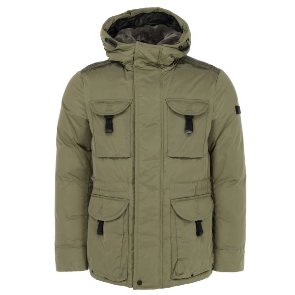 Peuterey Aiptek Fur Parka Groen