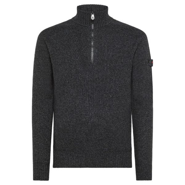 Peuterey Braille Zipped Sweater Antraciet