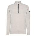 Peuterey Braille Zipped Sweater Beige