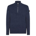 Peuterey Braille Zipped Sweater Navy