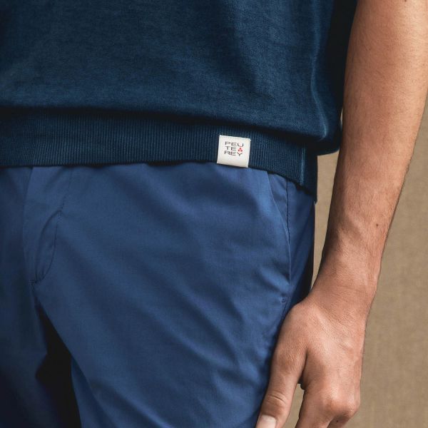 Peuterey Correboi Knit Polo Navy