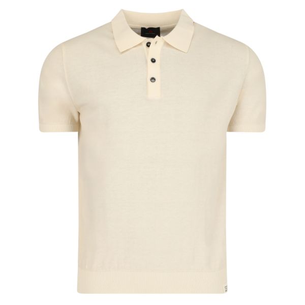 Peuterey Correboi Knit Polo Off White