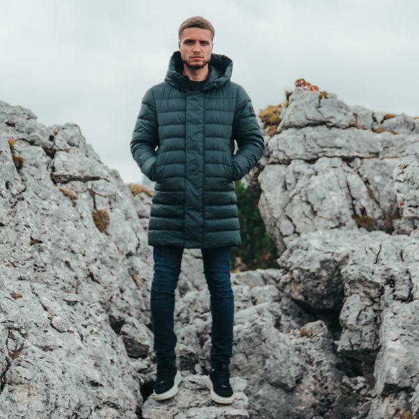 Peuterey Kasa Down Parka Donker Groen