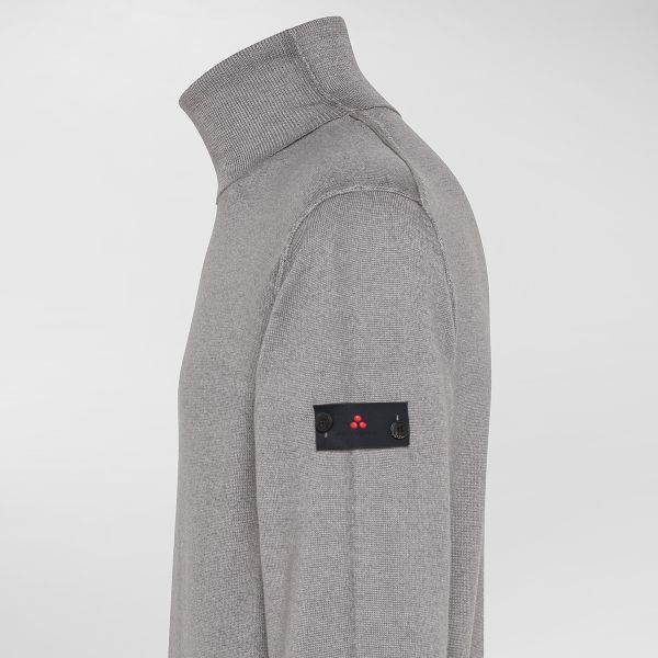 Peuterey Masum Turtle Neck Sweater Grijs