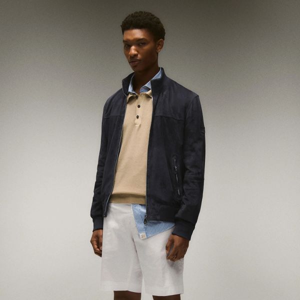 Peuterey Sands Suède Jack Navy
