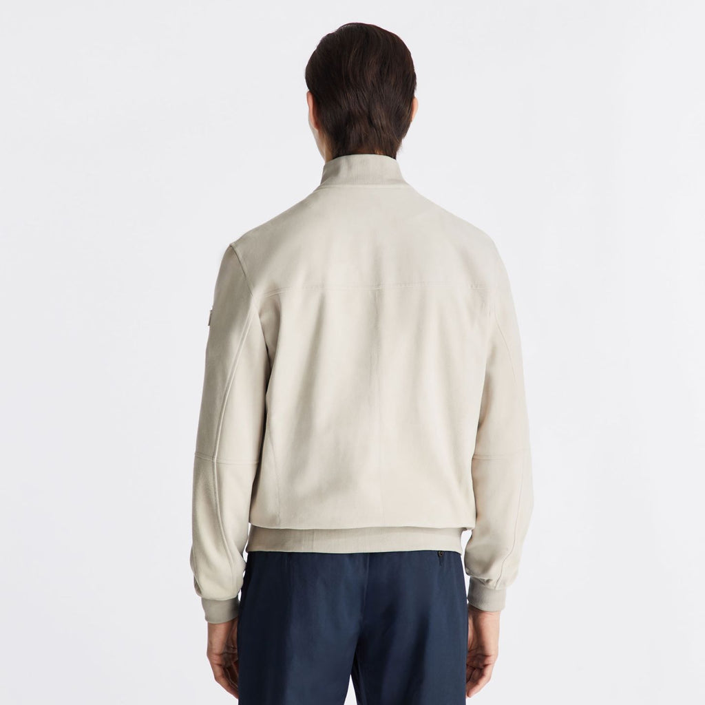 Peuterey Sands Suede Jas Off White