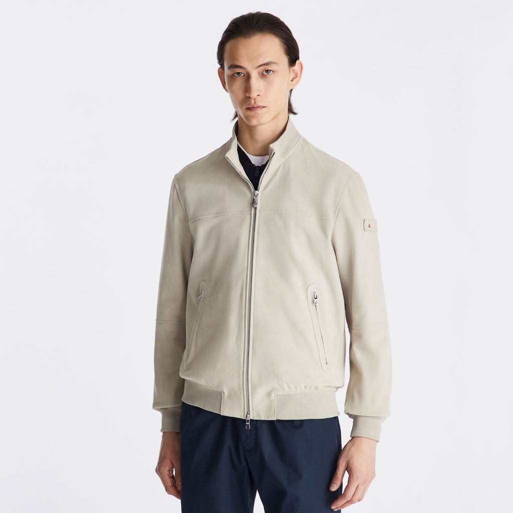 Peuterey Sands Suede Jas Off White