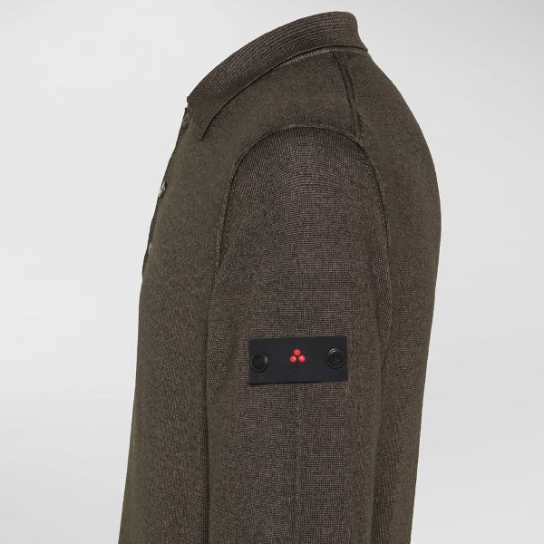 Peuterey Severini Polo Sweater Bruin