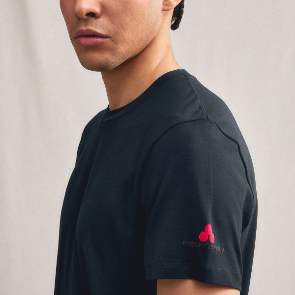 Peuterey Stretch Cotton T-shirt Navy