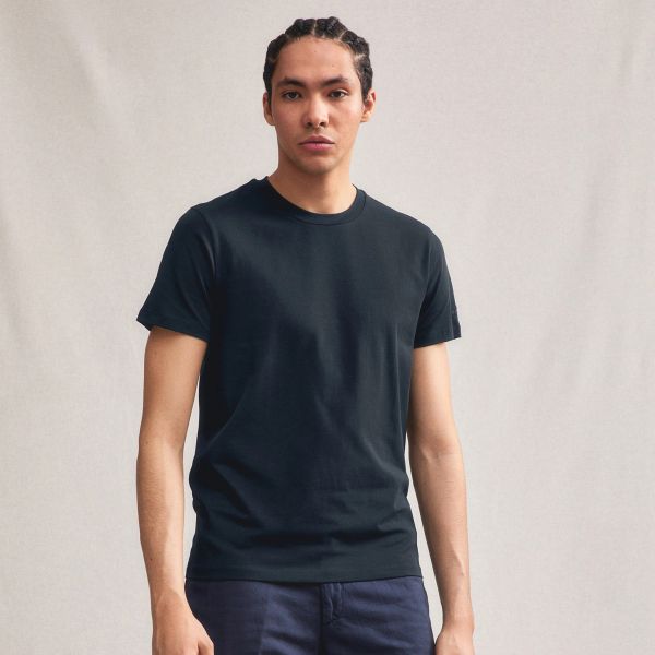 Peuterey Stretch Cotton T-shirt Navy