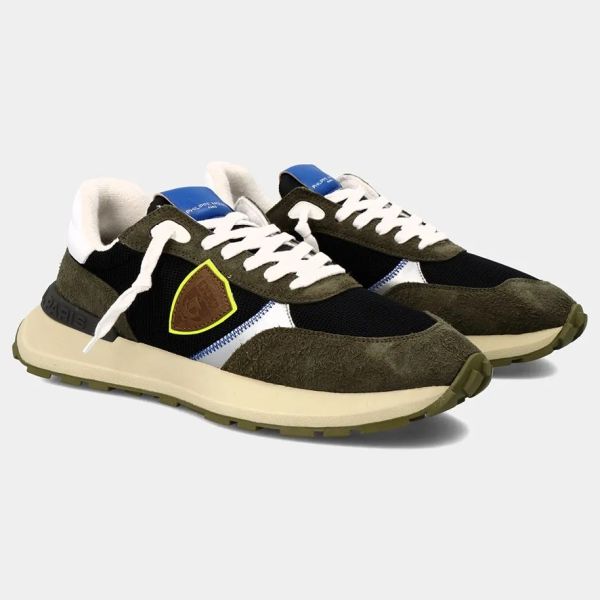 Philippe Model Antibes Sneaker Donker Groen