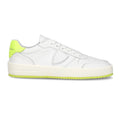 Philippe Model Nice Sneaker Wit/Neon Geel