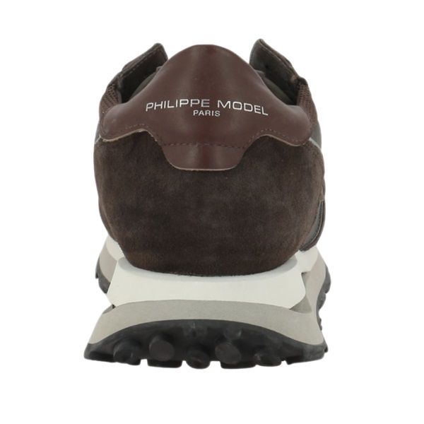 Philippe Model Tropez Haute Sneaker Donker Bruin