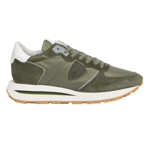 Philippe Model Tropez Haute Sneaker Donker Groen