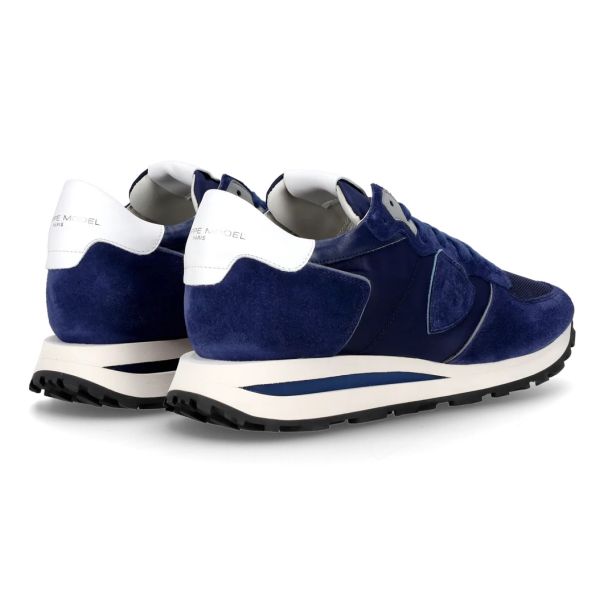 Philippe Model Tropez Haute Sneaker Blauw