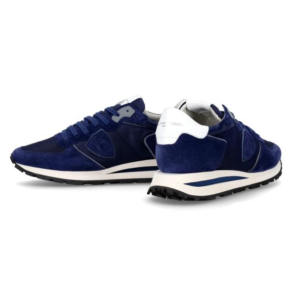 Philippe Model Tropez Haute Sneaker Blauw