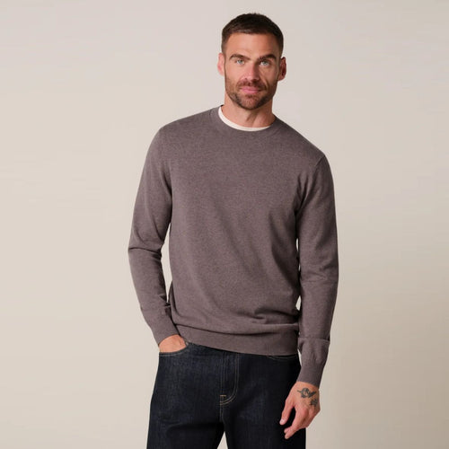Profuomo Luxury Sweater Bruin