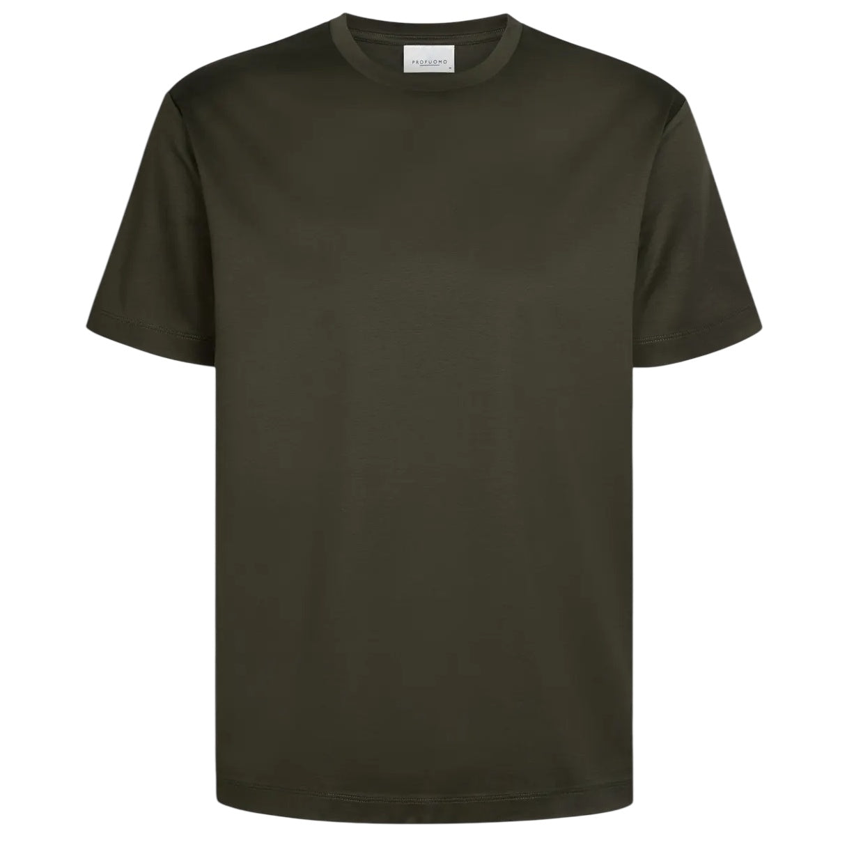 Profuomo Pima Cotton T-shirt Donker Groen