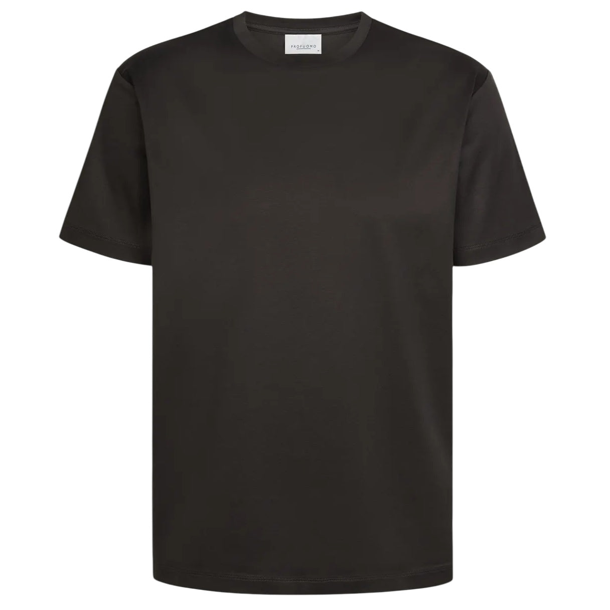 Profuomo Pima Cotton T-shirt Bruin