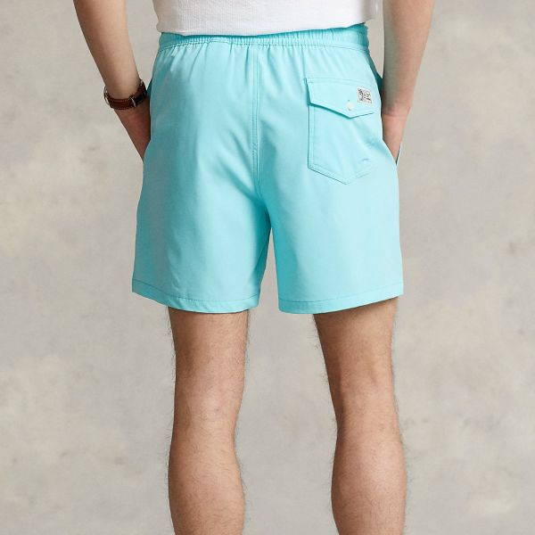 Ralph Lauren Traveller Zwembroek Licht Blauw
