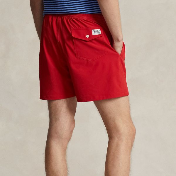 Ralph Lauren Traveller Zwembroek Rood