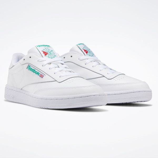 Reebok Club C 85 Sneaker Wit/Groen