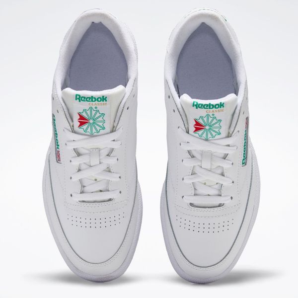 Reebok Club C 85 Sneaker Wit/Groen