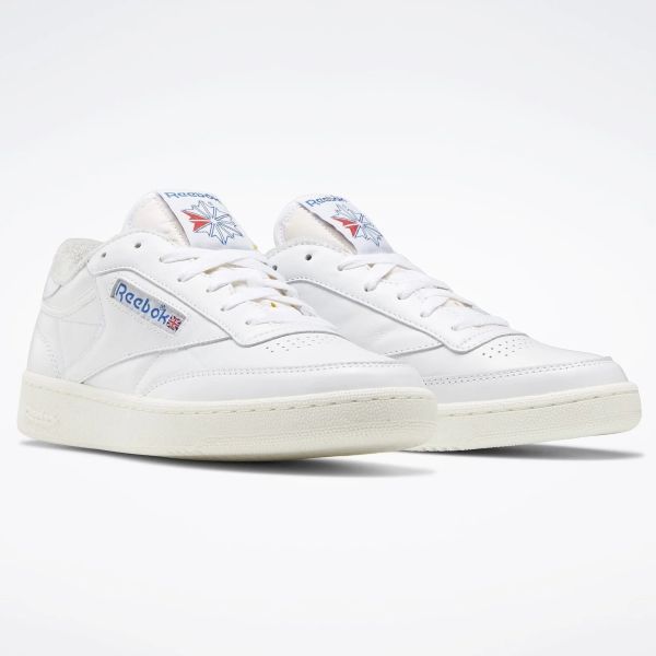 Reebok Club C 85 Vintage Sneaker Wit/Blauw