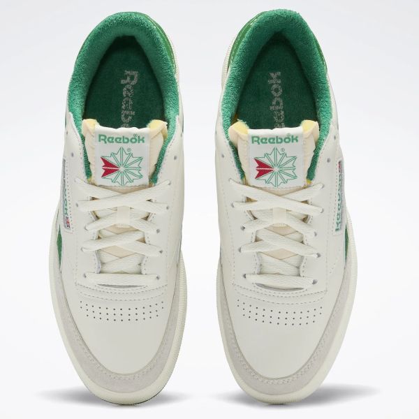 Reebok Club C Revenge Vintage Sneaker Off White/Groen