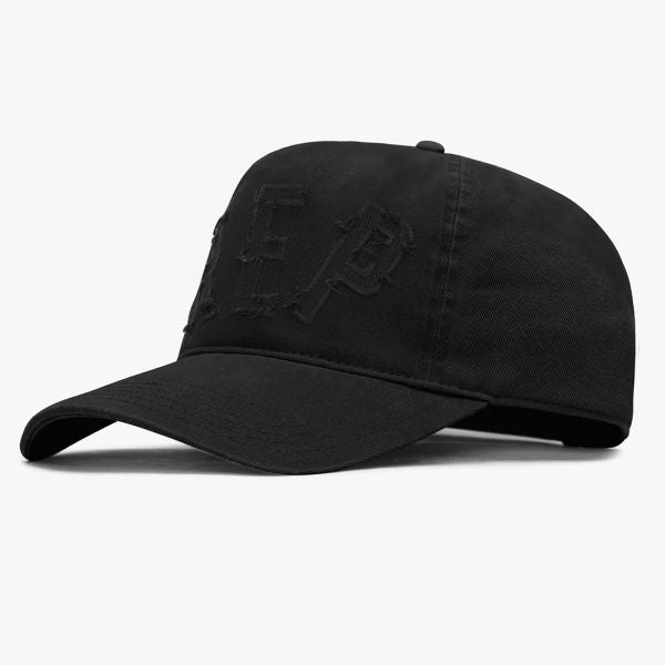 Represent Rep Applique Cap Zwart
