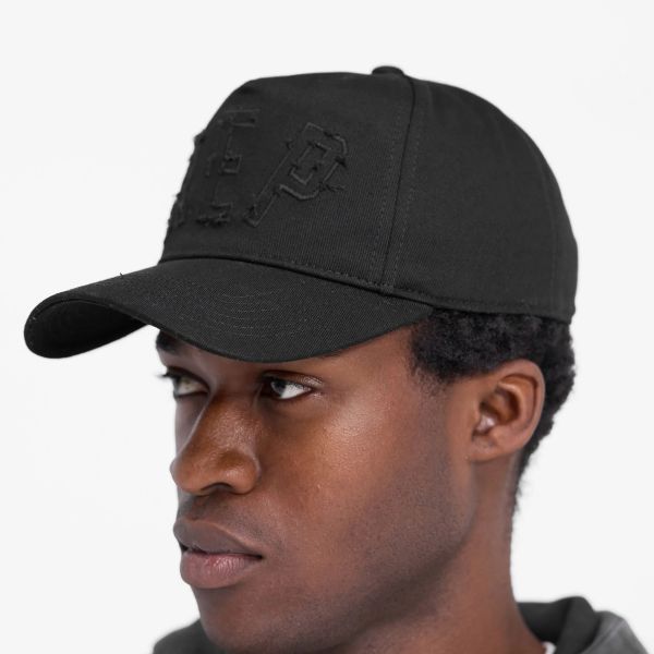 Represent Rep Applique Cap Zwart
