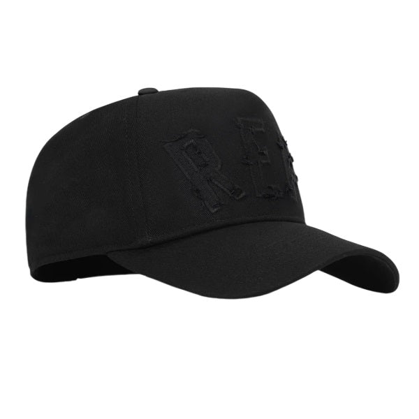 Represent Rep Applique Cap Zwart