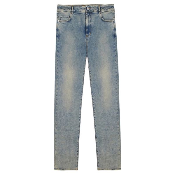 Represent Baggy Denim Jeans Blue Cream