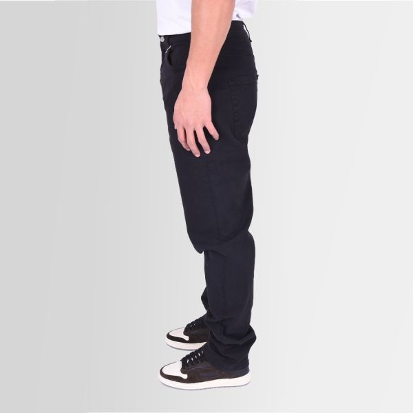 represent baggy denim jeans zwart