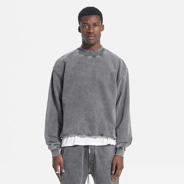 represent blank sweater grijs
