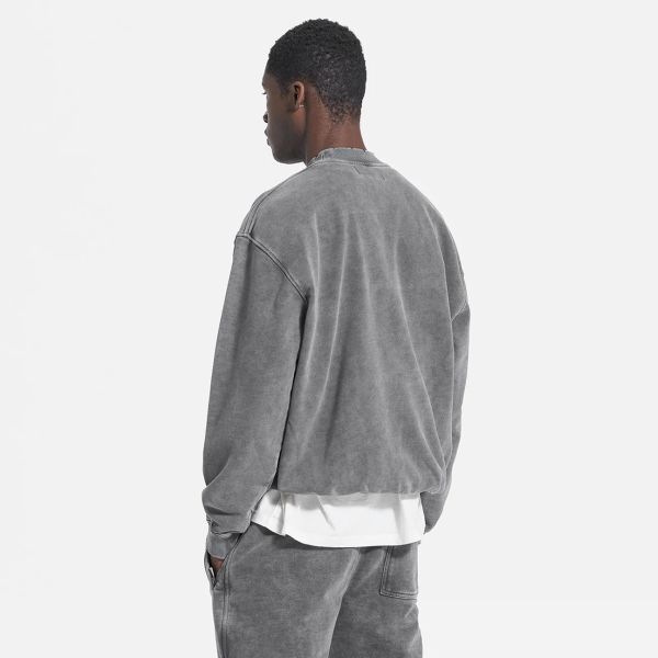 represent blank sweater grijs