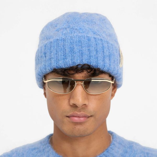 Represent Cable Knit Muts Blauw