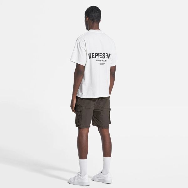 Represent Cargo Korte Broek Antraciet