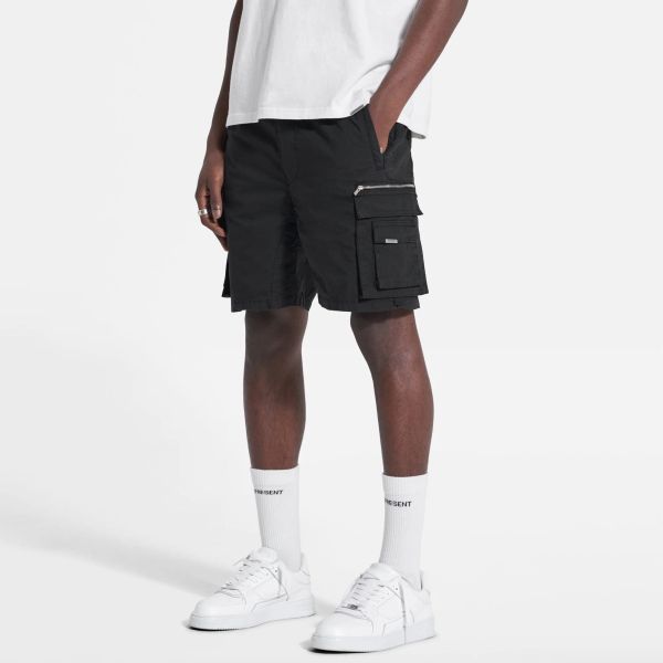 Represent Cargo Korte Broek Zwart
