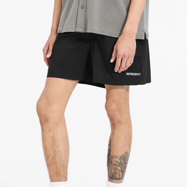 Represent Cargo Zwembroek Zwart