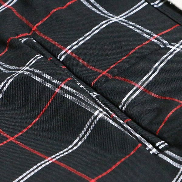 Represent Checked Smoking Broek Zwart