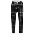 Represent Checked Smoking Broek Zwart
