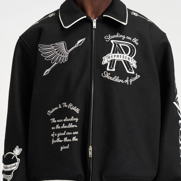 Represent Cherub Wool Varsity Jack Zwart