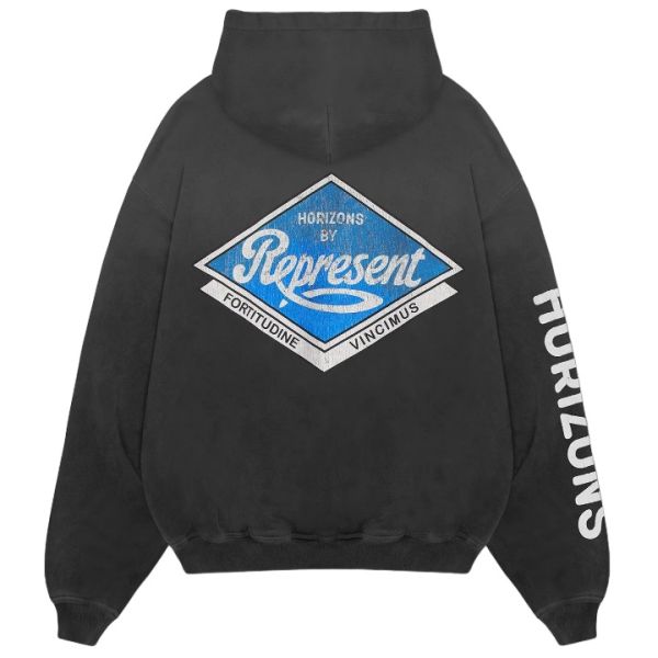 Represent Classic Parts Hoodie Zwart
