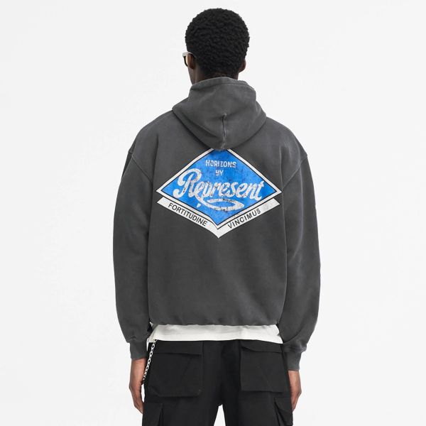 Represent Classic Parts Hoodie Zwart