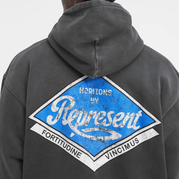 Represent Classic Parts Hoodie Zwart