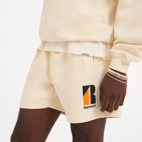 Represent Decade Of Speed Korte Broek Off White