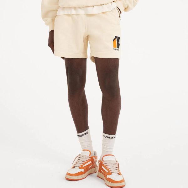 Represent Decade Of Speed Korte Broek Off White