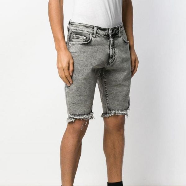 Represent Denim Korte Broek Grijs