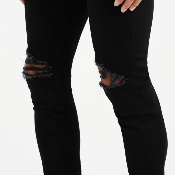 represent destroyer jeans zwart